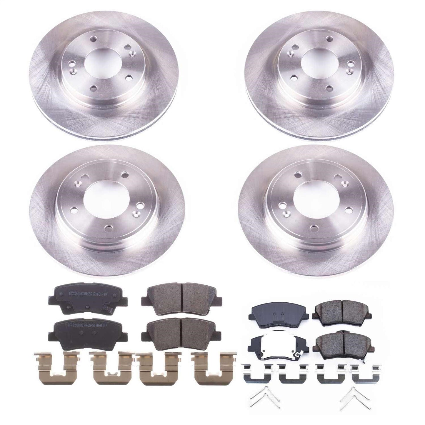 PowerStop 2017 Hyundai Ioniq Front & Rear Autospecialty Brake Kit (KOE7929)