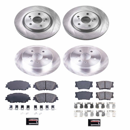PowerStop 18-19 Toyota Camry Front & Rear Autospecialty Brake Kit (KOE7931)