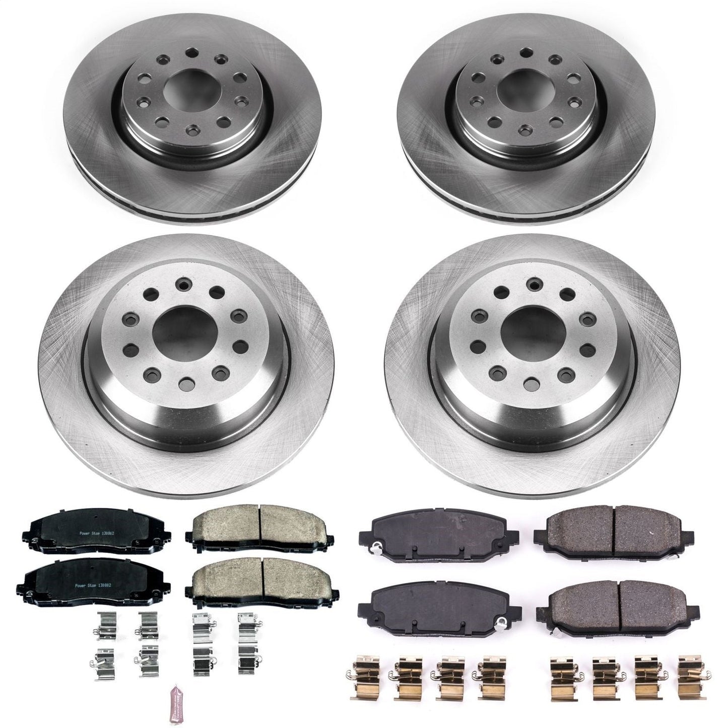 PowerStop 18-19 Jeep Wrangler Front & Rear Autospecialty Brake Kit (KOE7938)