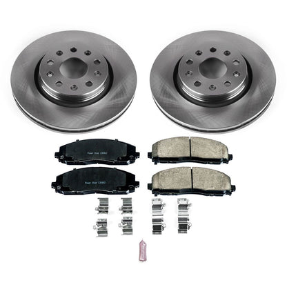 PowerStop 18-19 Jeep Wrangler Front Autospecialty Brake Kit (KOE7940)