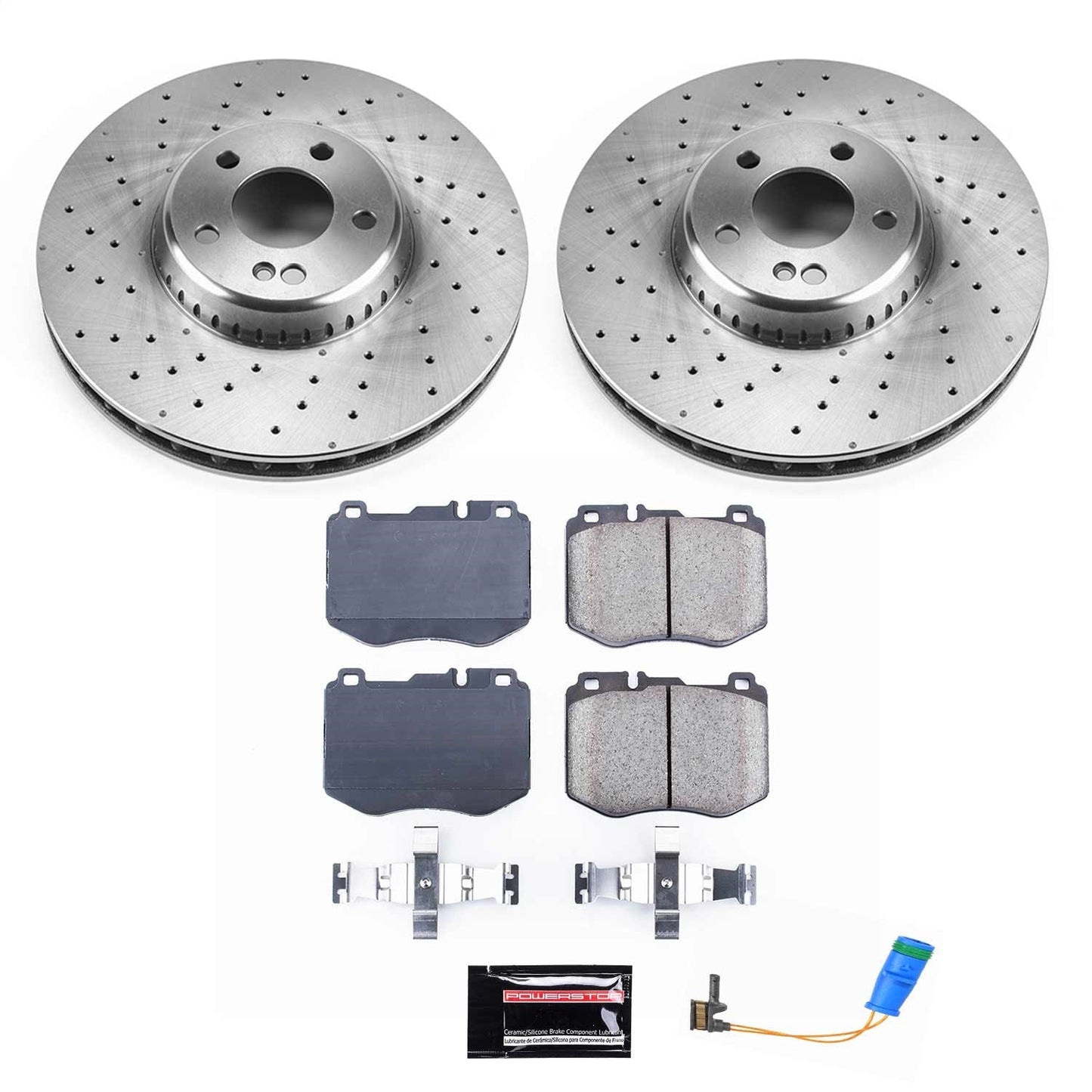 PowerStop 2018 Mercedes-Benz C350e Front Autospecialty Brake Kit (KOE7969)