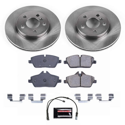 PowerStop 14-16 Mini Cooper Front Autospecialty Brake Kit (KOE7977)