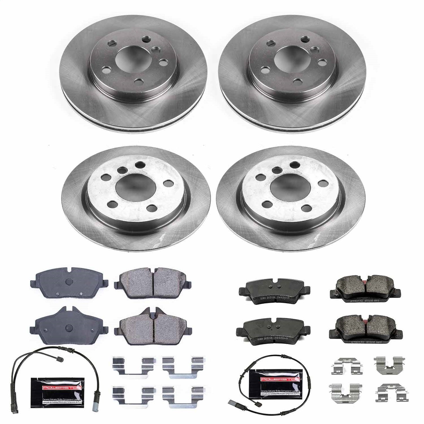 PowerStop 14-16 Mini Cooper Front & Rear Autospecialty Brake Kit (KOE7978)