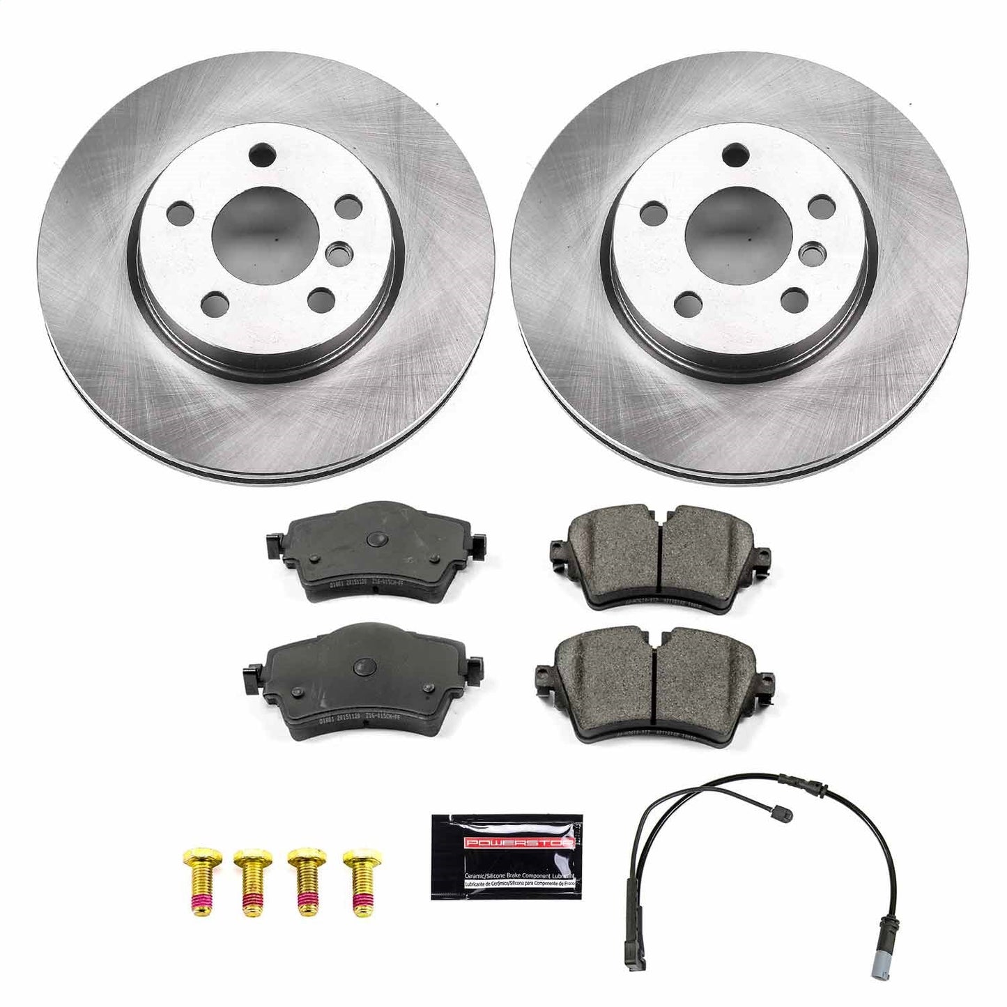 PowerStop 14-19 Mini Cooper Front Autospecialty Brake Kit (KOE7980)