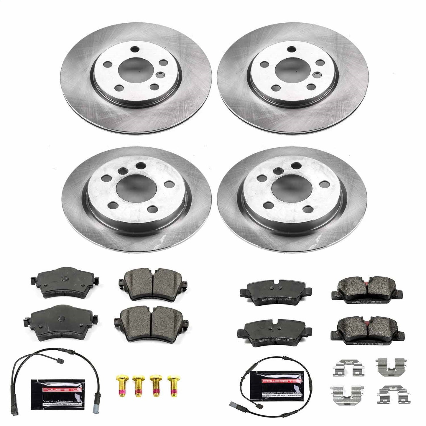 PowerStop 14-19 Mini Cooper Front & Rear Autospecialty Brake Kit (KOE7981)