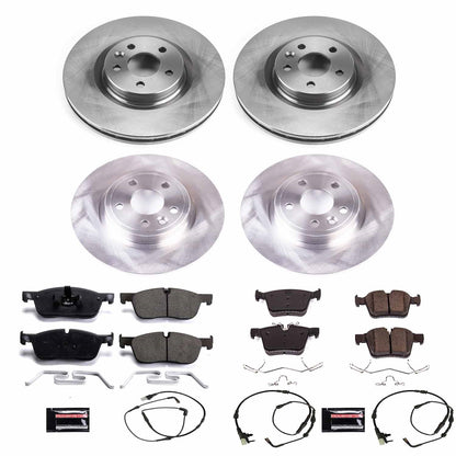 PowerStop 15-17 Land Rover Discovery Sport Front & Rear Autospecialty Brake Kit (KOE7993)