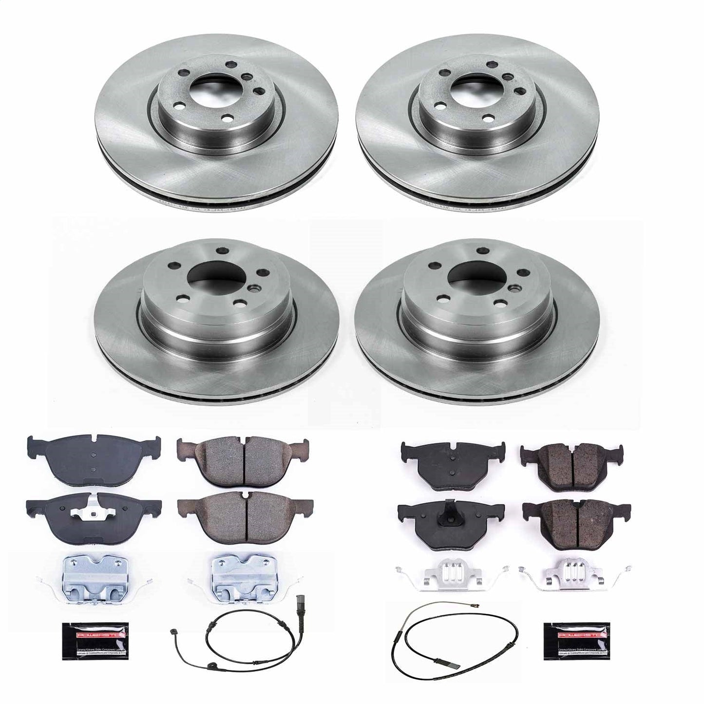 PowerStop 16-18 BMW X5 Front & Rear Autospecialty Brake Kit (KOE7996)