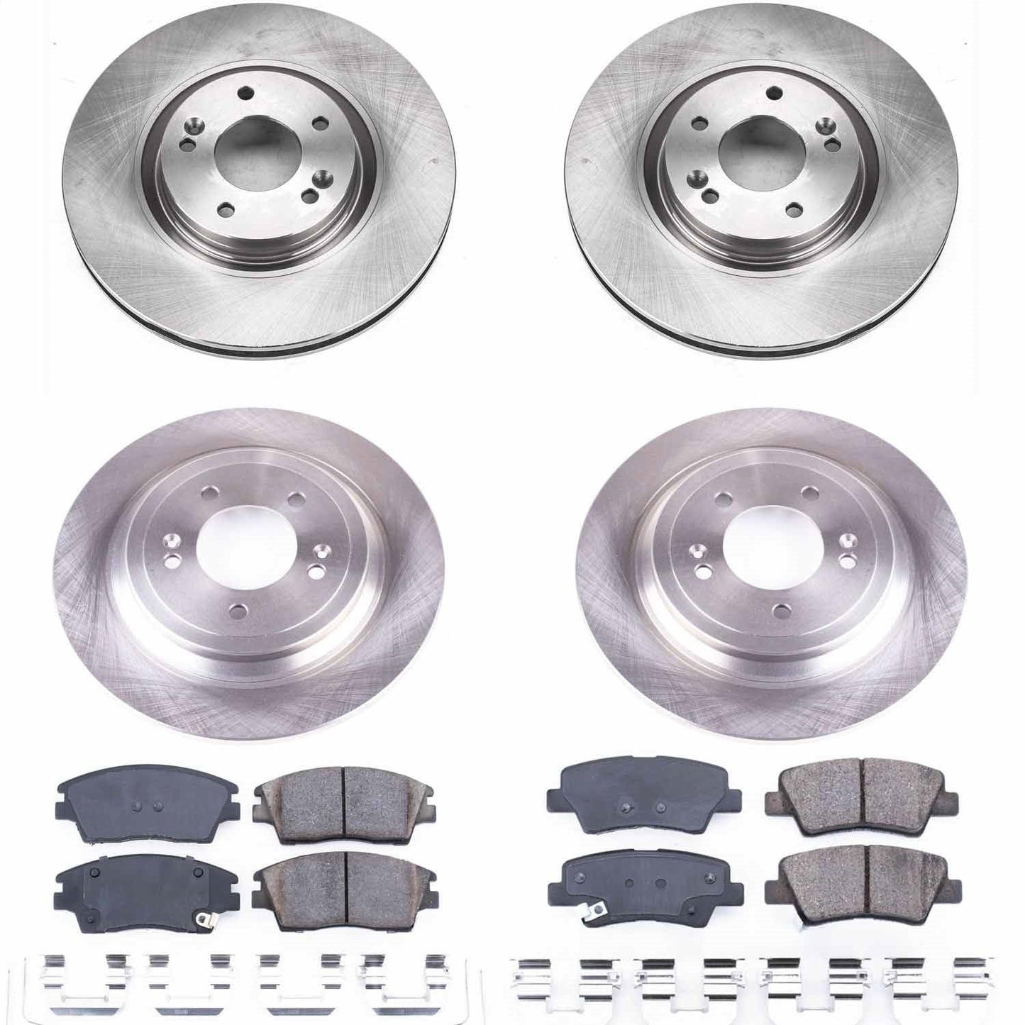PowerStop 17-18 Kia Sportage Front & Rear Autospecialty Brake Kit (KOE8003)