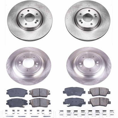 PowerStop 17-18 Kia Sportage Front & Rear Autospecialty Brake Kit (KOE8003)