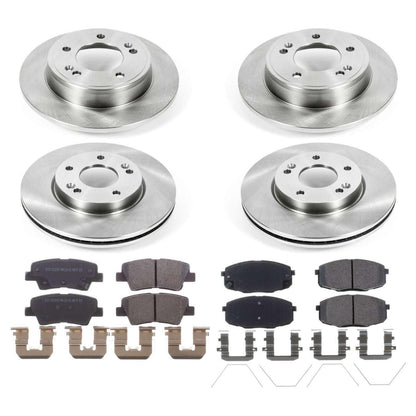 PowerStop 17-19 Kia Soul Front & Rear Autospecialty Brake Kit (KOE8008)