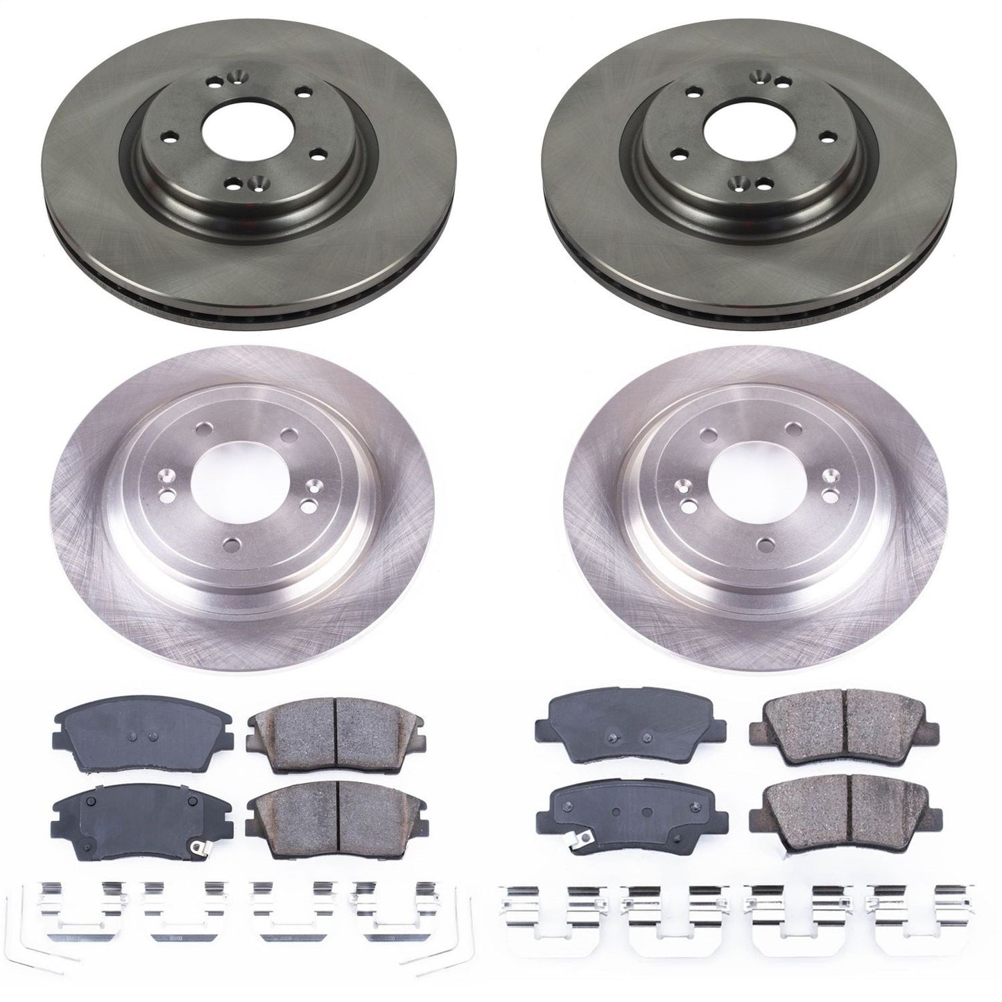 PowerStop 17-18 Kia Sportage Front & Rear Autospecialty Brake Kit (KOE8010)