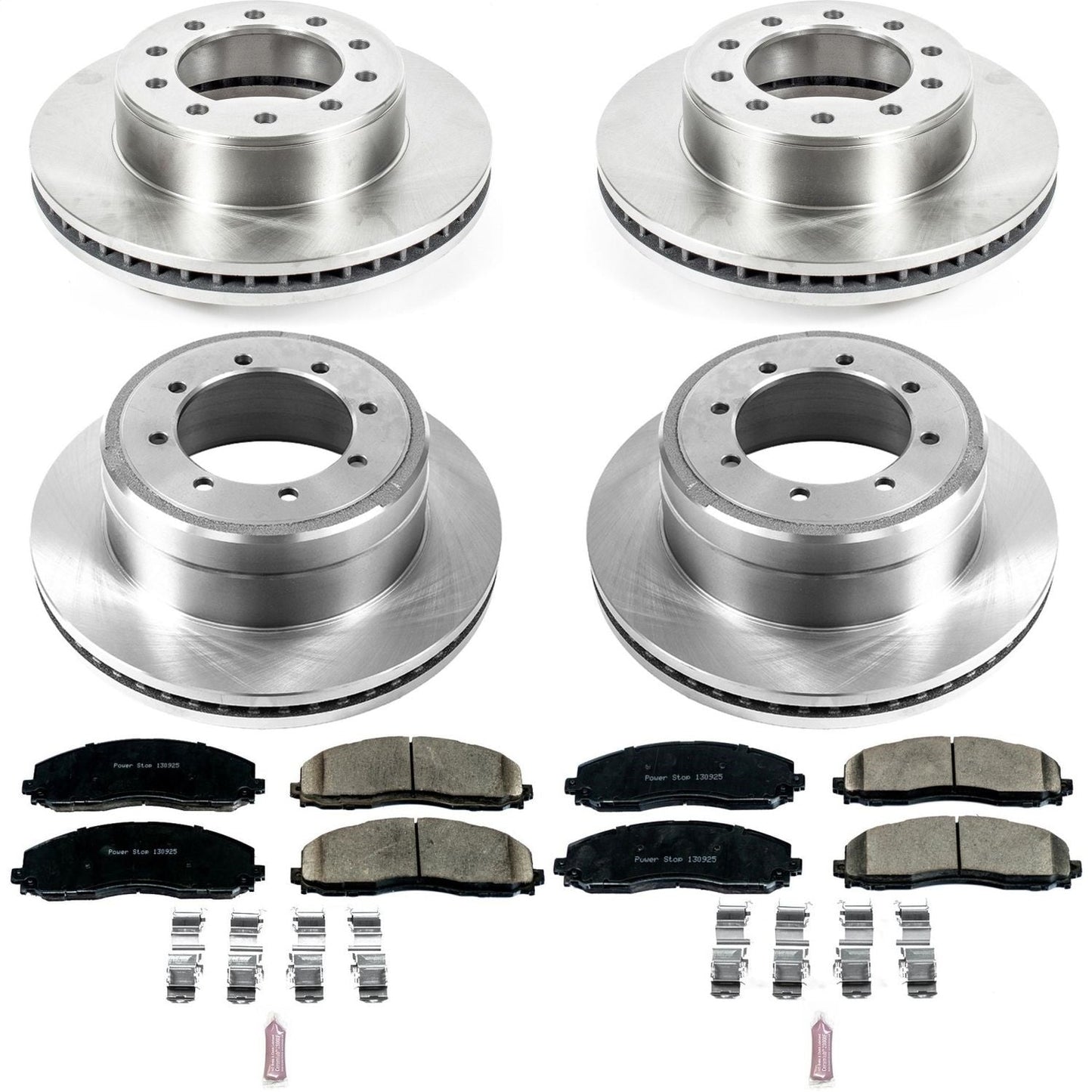 PowerStop 2016 Ford F-350 Super Duty Front & Rear Autospecialty Brake Kit (KOE8027)