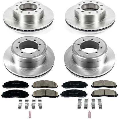 PowerStop 2016 Ford F-350 Super Duty Front & Rear Autospecialty Brake Kit (KOE8027)