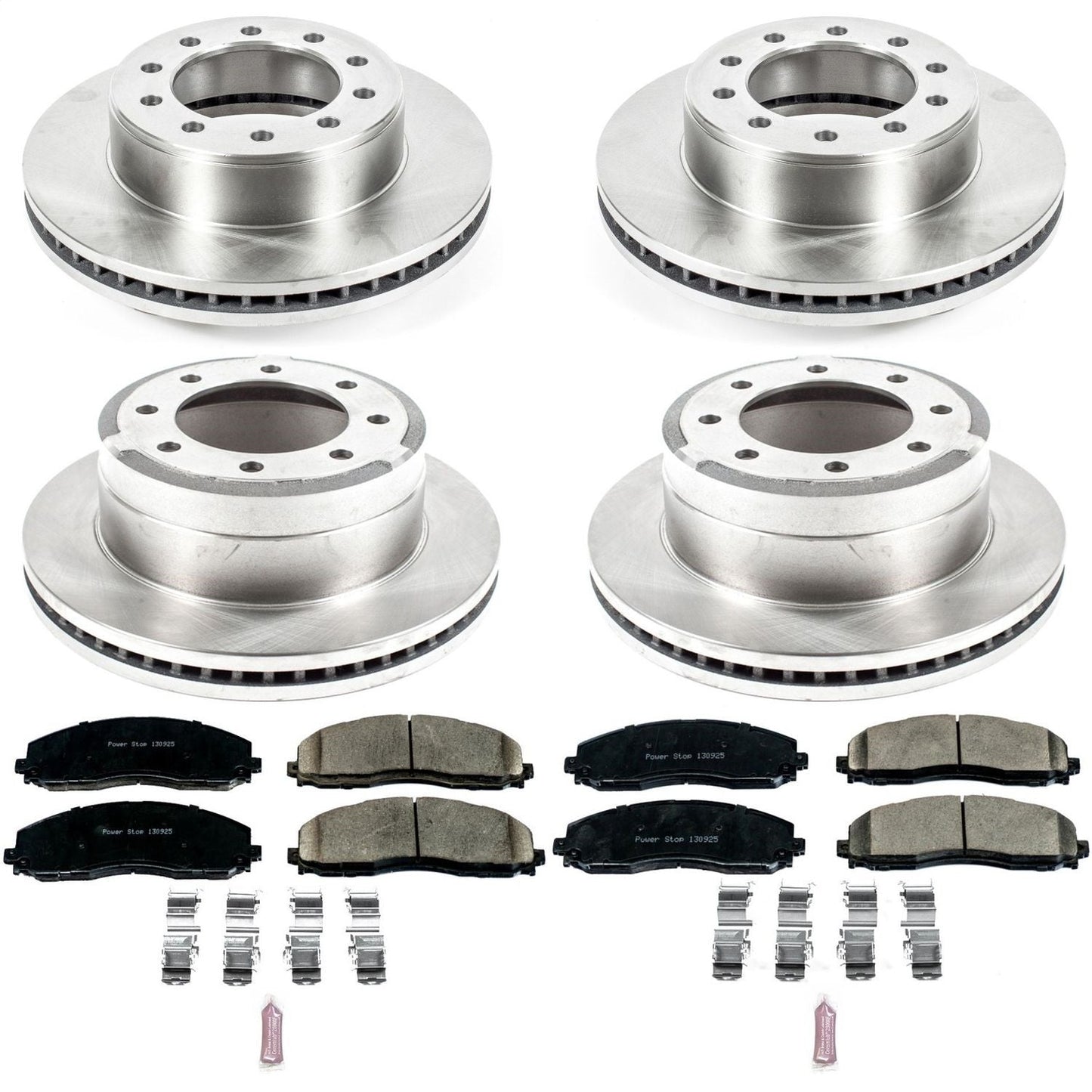 PowerStop 2016 Ford F-350 Super Duty Front & Rear Autospecialty Brake Kit (KOE8028)