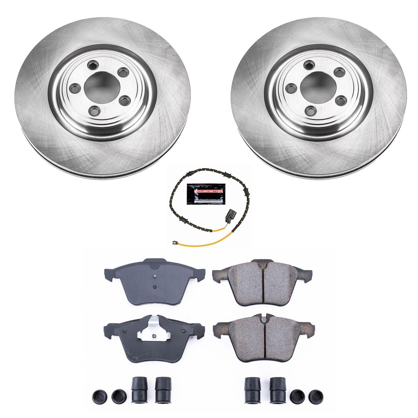PowerStop 2018 Jaguar XJ Front Autospecialty Brake Kit (KOE8035)