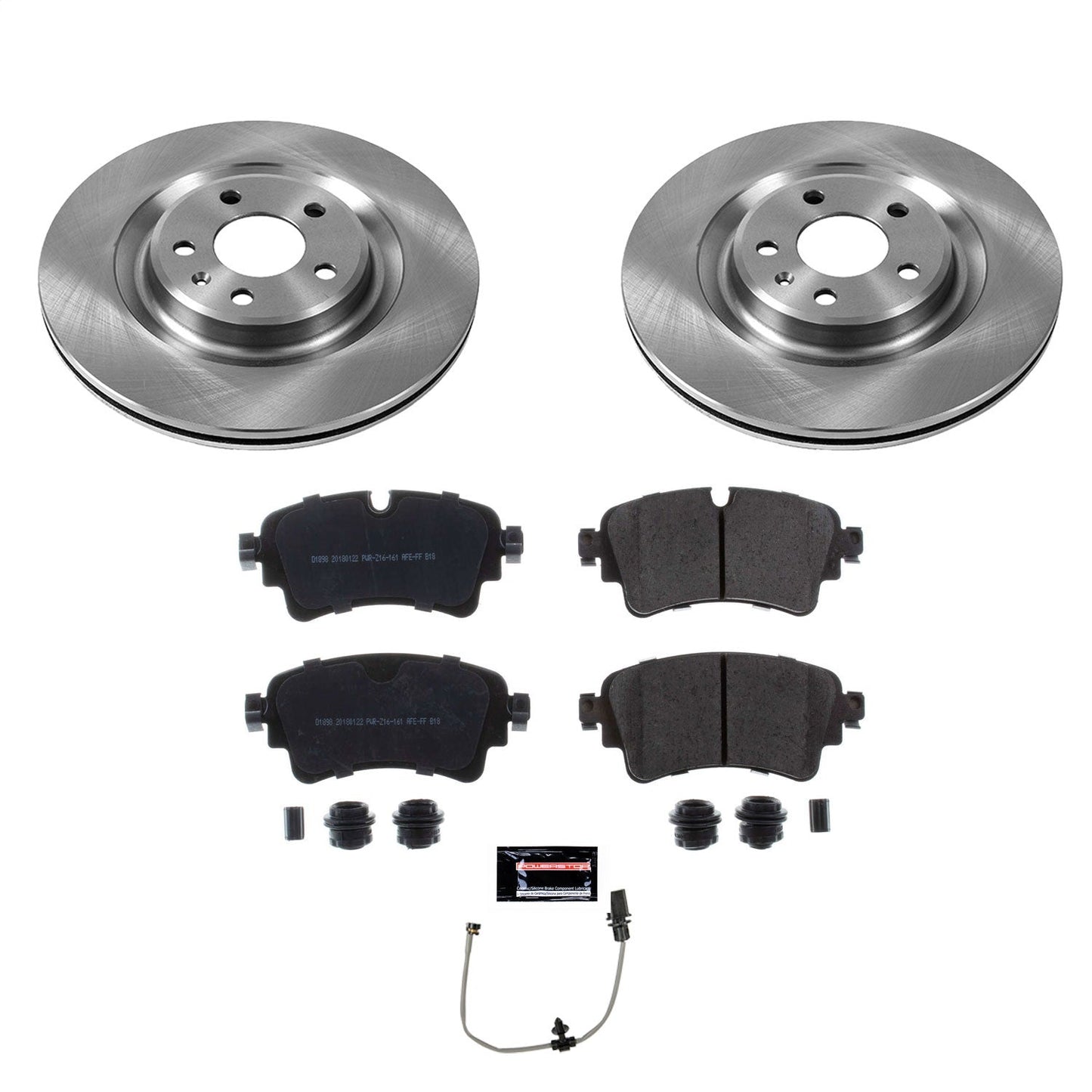 PowerStop 2018 Audi Q5 Rear Autospecialty Brake Kit (KOE8043)