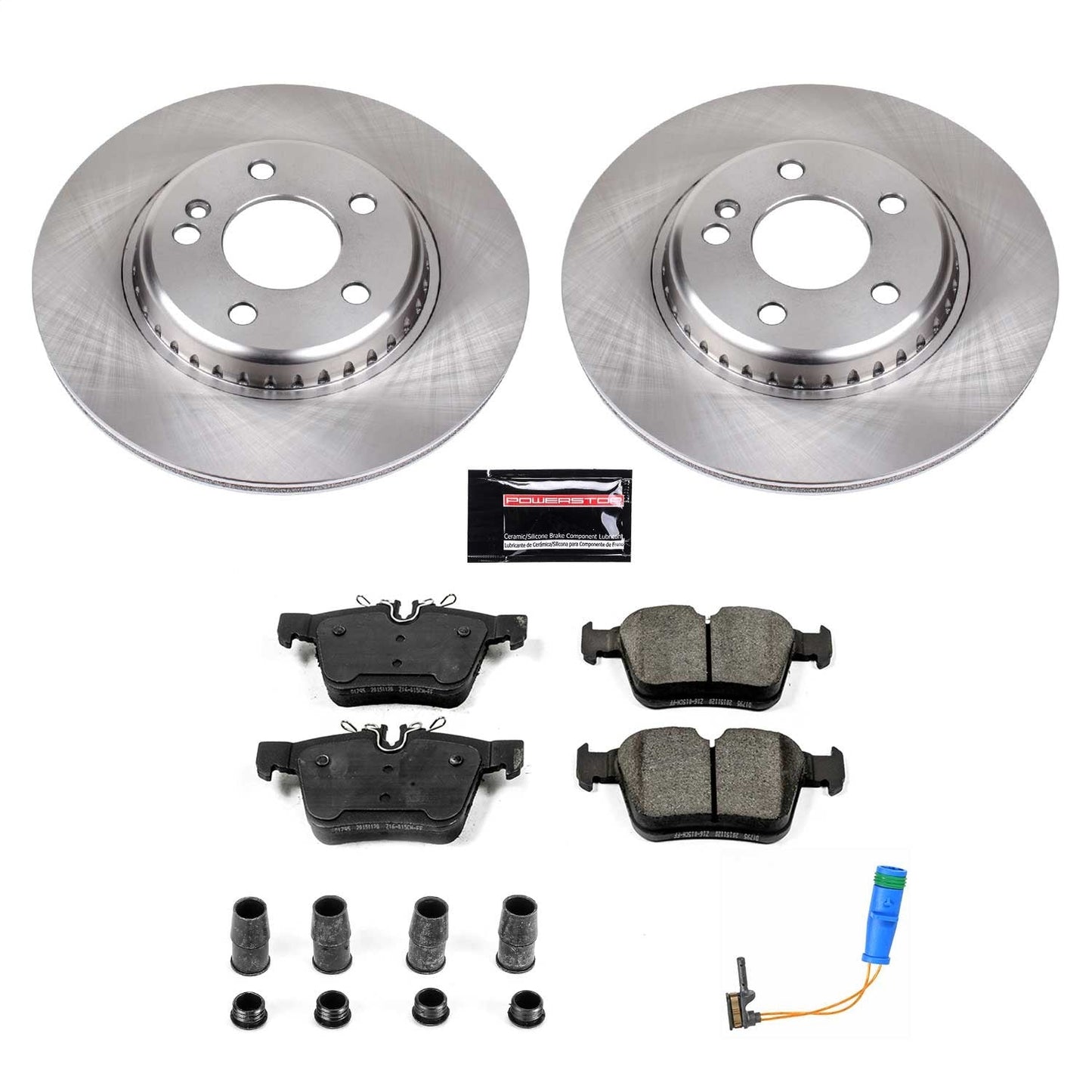 PowerStop 2018 Mercedes-Benz C350e Rear Autospecialty Brake Kit (KOE8047)