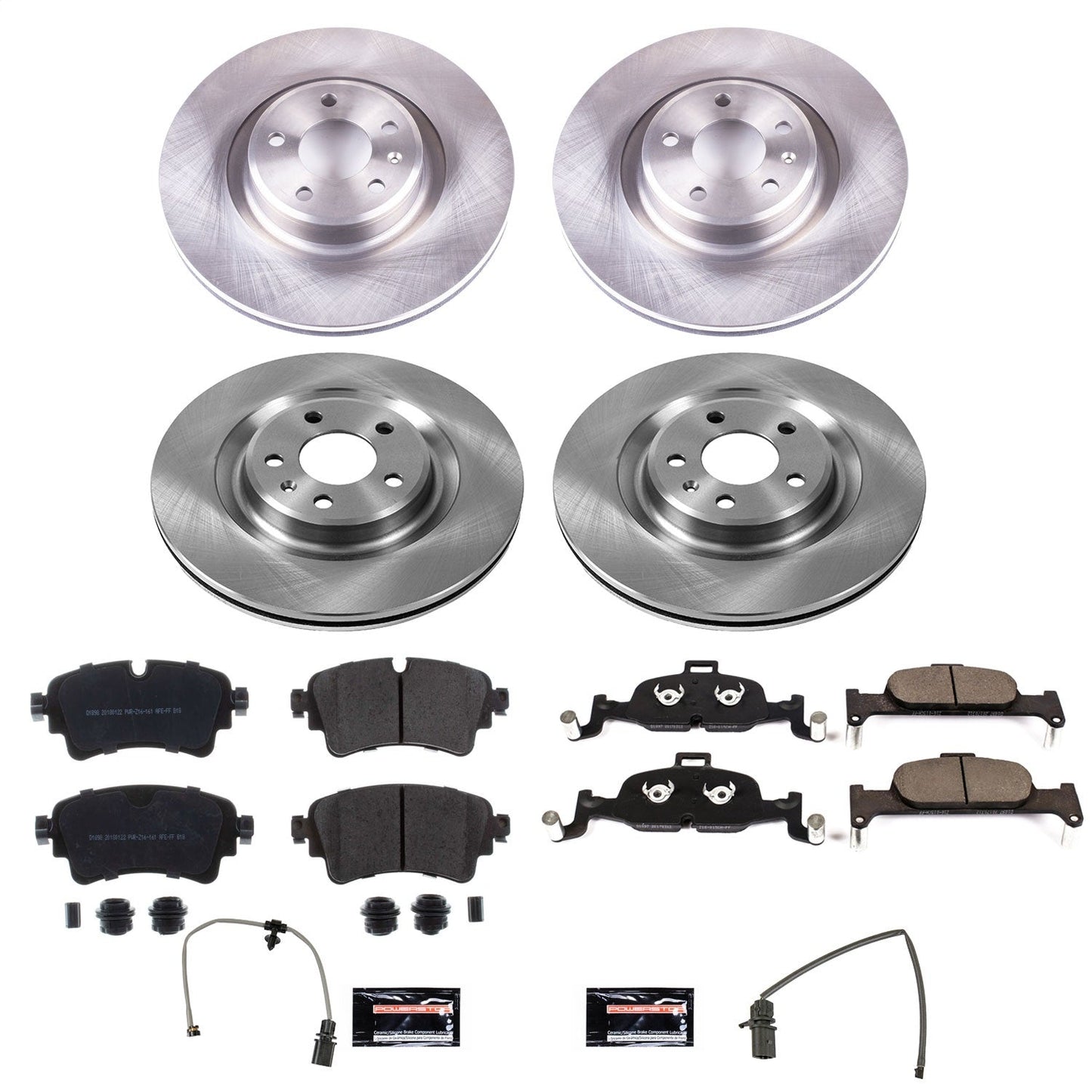 PowerStop 2018 Audi Q5  Front & Rear Autospecialty Brake Kit (KOE8053)