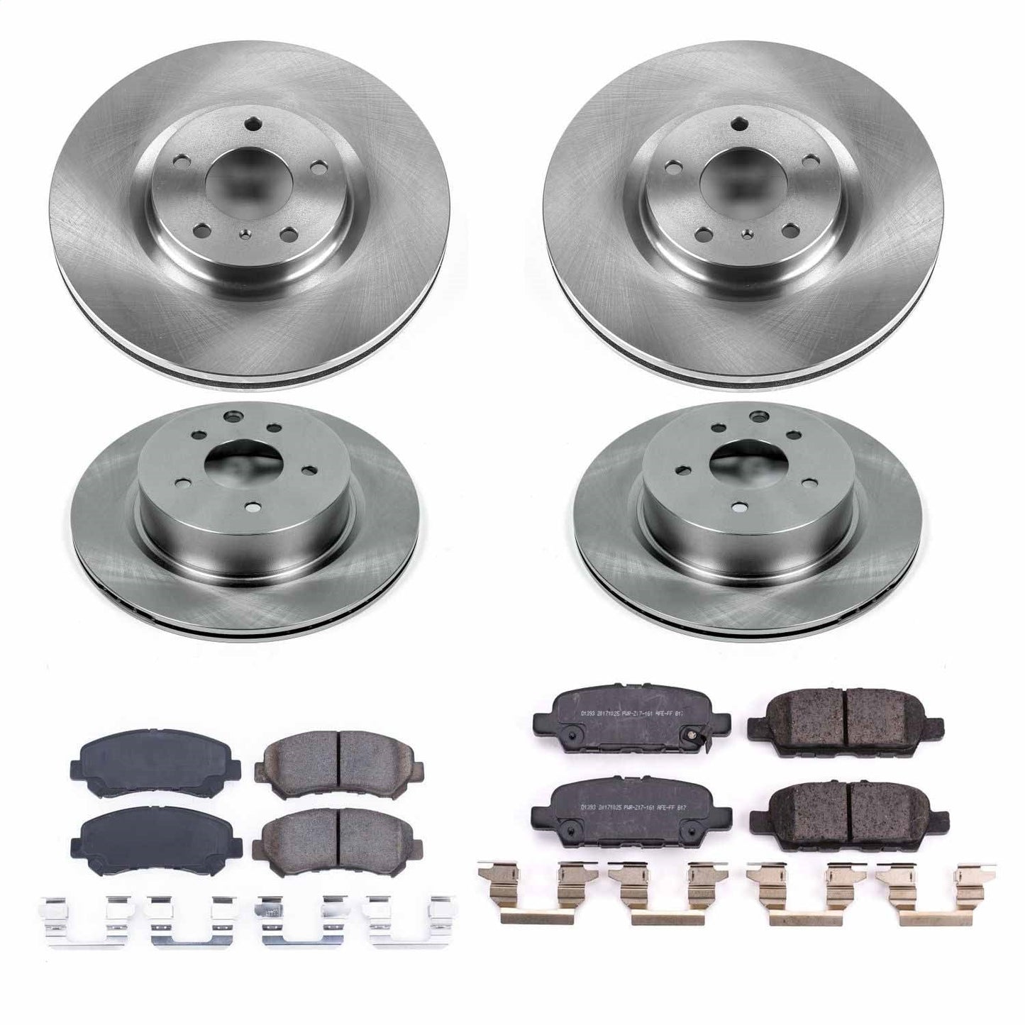 PowerStop 2018 Nissan Maxima Front & Rear Autospecialty Brake Kit (KOE8059)