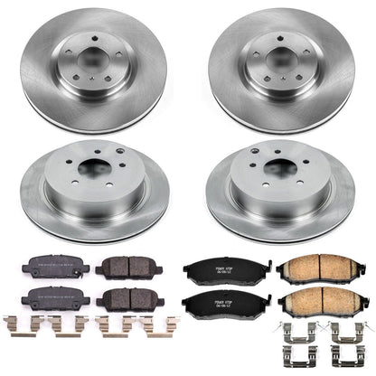PowerStop 18-19 Infiniti Q70 Front & Rear Autospecialty Brake Kit (KOE8061)