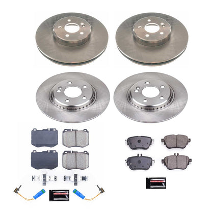 PowerStop 2017 Mercedes-Benz E300 Front & Rear Autospecialty Brake Kit (KOE8072)