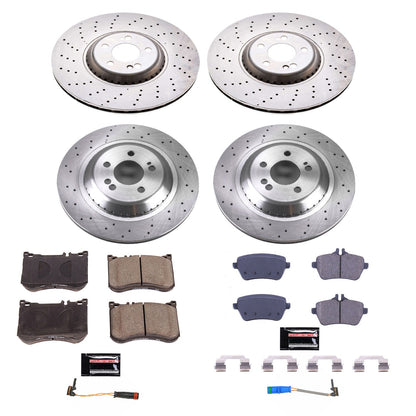 PowerStop 18-20 Mercedes-Benz S450 Front & Rear Autospecialty Brake Kit (KOE8102)