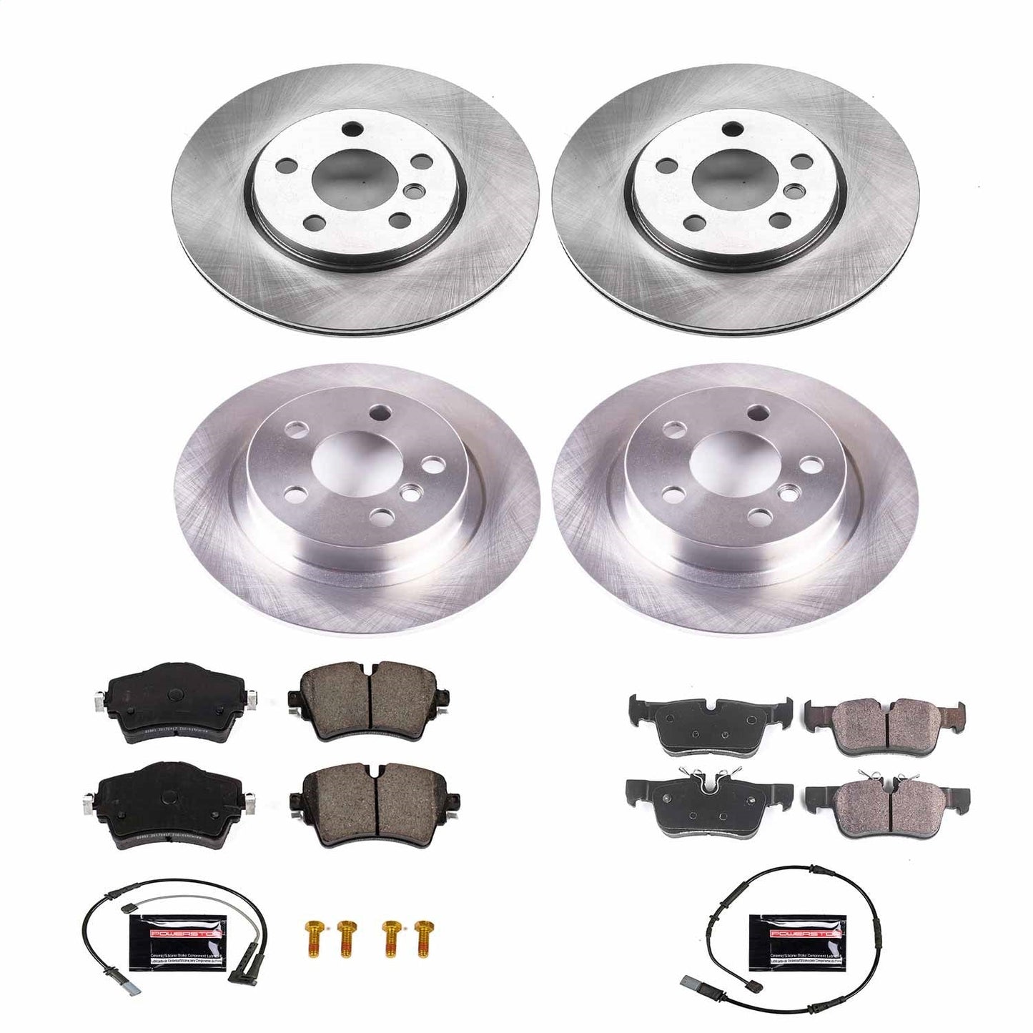 PowerStop 16-18 Mini Cooper Clubman Front & Rear Autospecialty Brake Kit (KOE8105)