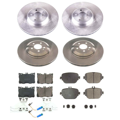 PowerStop 17-18 Mercedes-Benz E43 AMG Front & Rear Autospecialty Brake Kit (KOE8106)