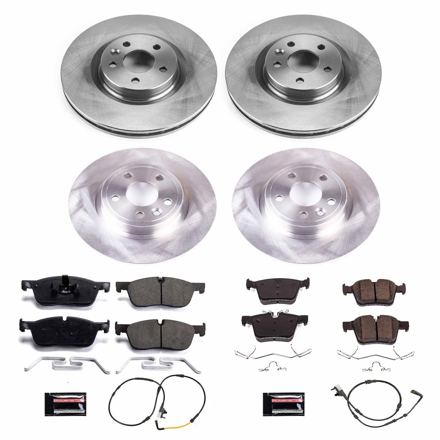 PowerStop 2018 Jaguar E-Pace Front & Rear Autospecialty Brake Kit (KOE8108)