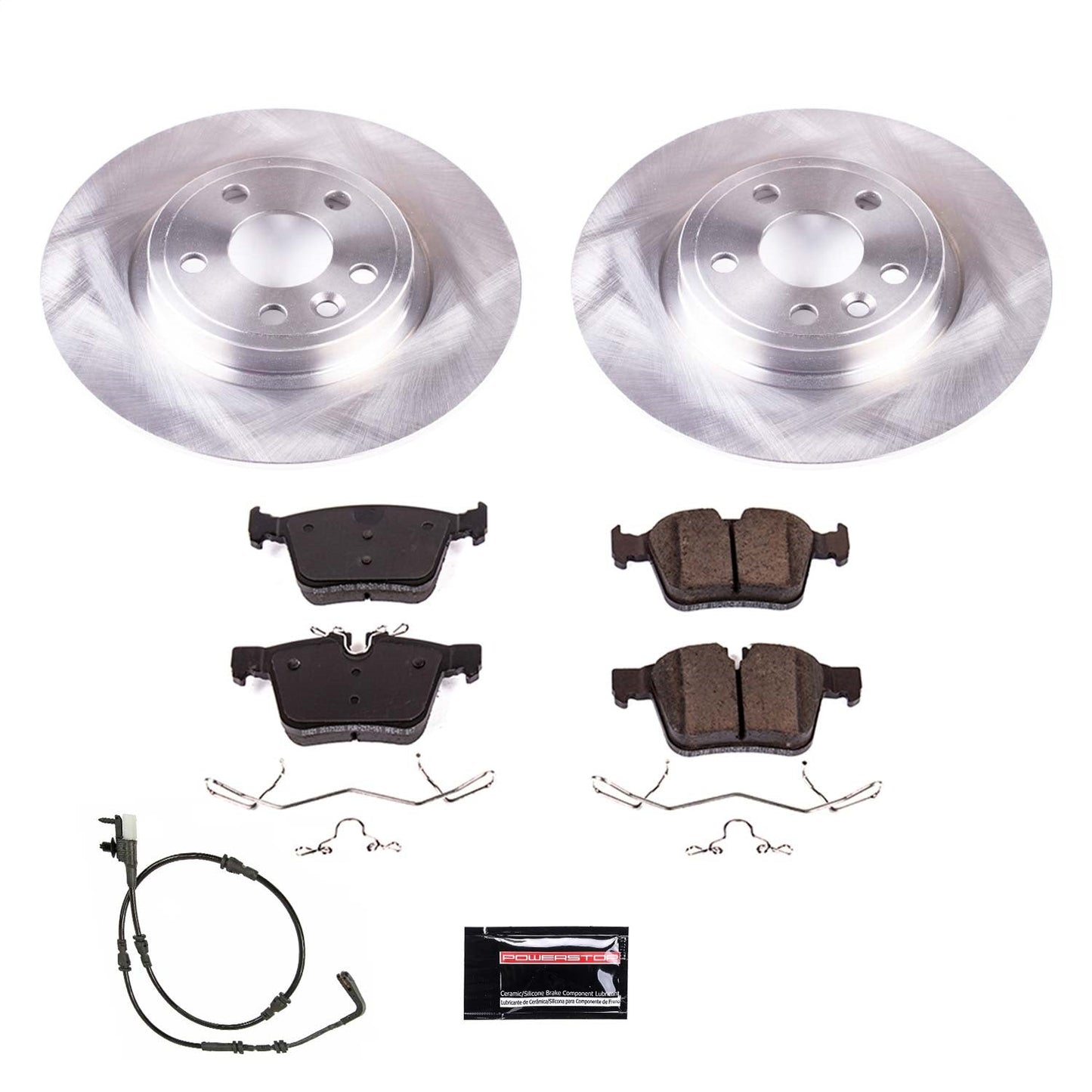 PowerStop 2018 Jaguar E-Pace Rear Autospecialty Brake Kit (KOE8109)