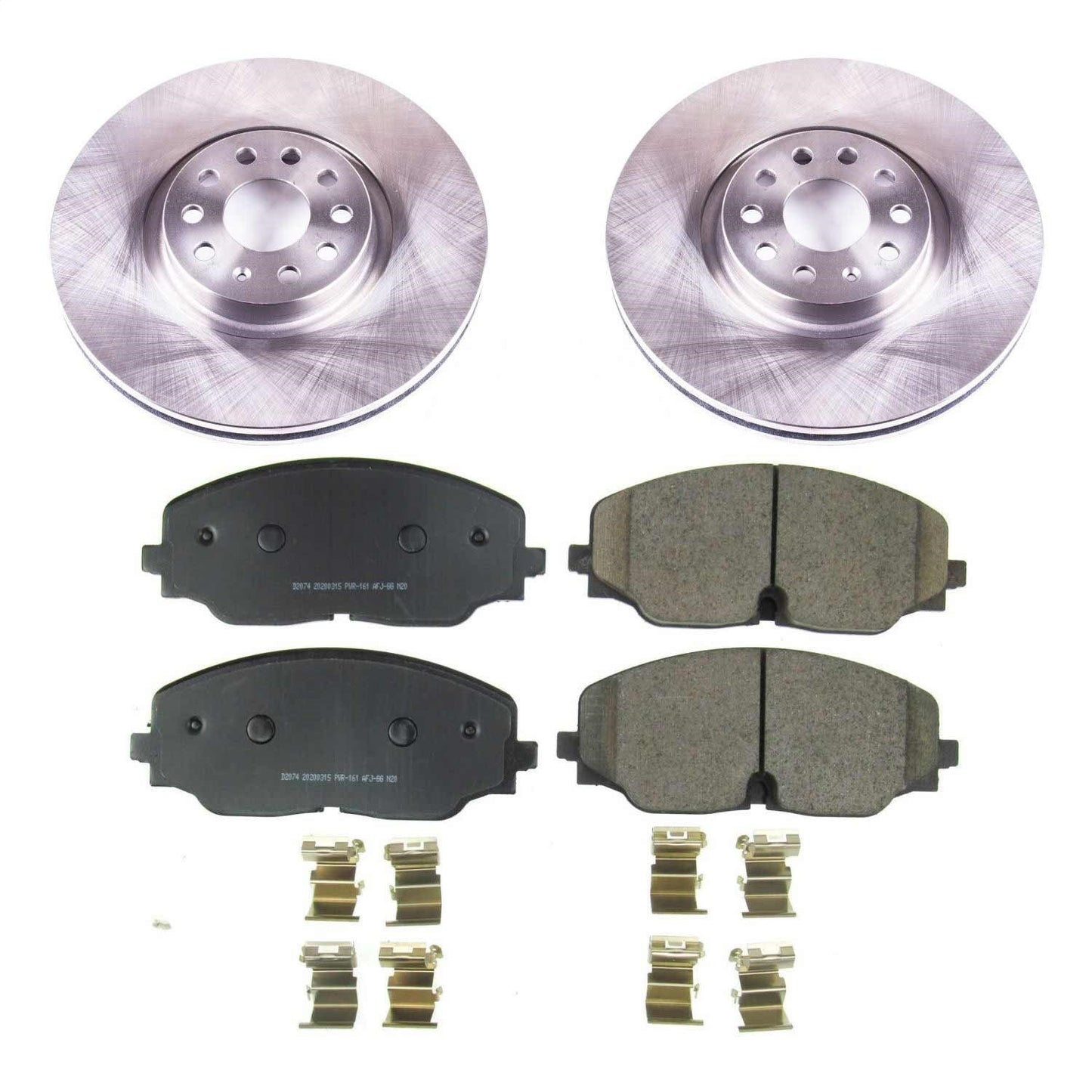 PowerStop 2018 Volkswagen Atlas Front Autospecialty Brake Kit (KOE8117)