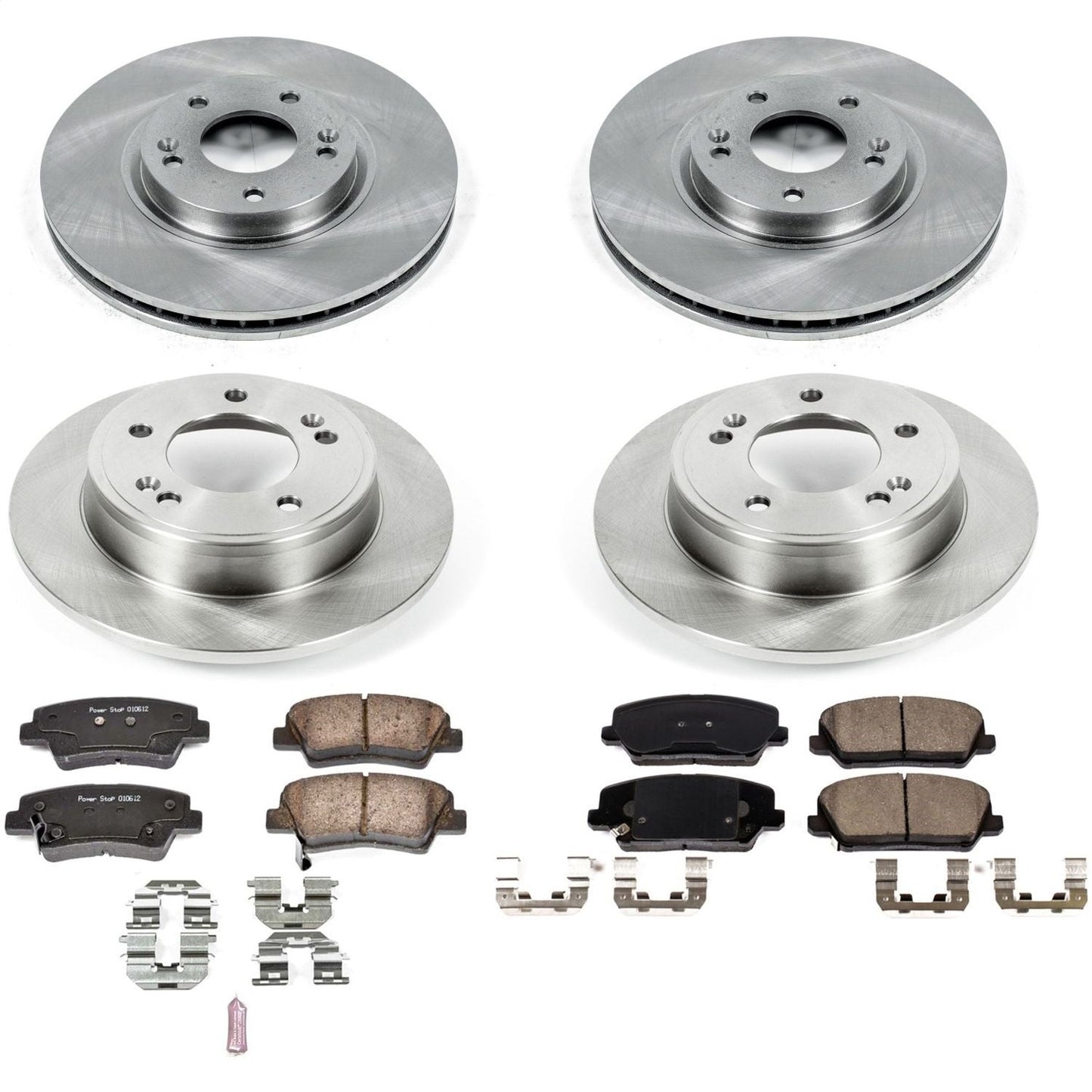 PowerStop 2018 Kia Forte5 Front & Rear Autospecialty Brake Kit (KOE8162)