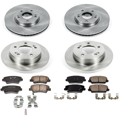 PowerStop 2018 Kia Forte5 Front & Rear Autospecialty Brake Kit (KOE8162)