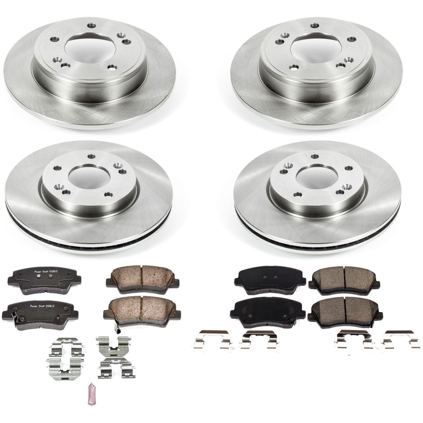 PowerStop 2018 Kia Forte5 Front & Rear Autospecialty Brake Kit (KOE8163)