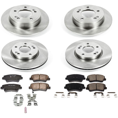 PowerStop 2018 Kia Forte5 Front & Rear Autospecialty Brake Kit (KOE8163)