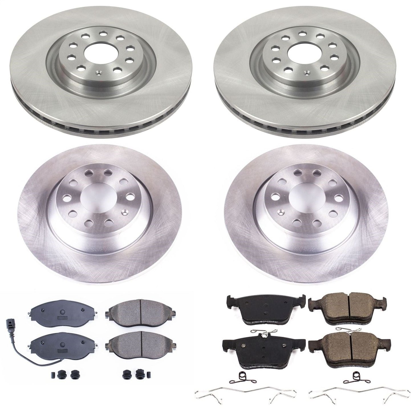 PowerStop 18-19 Volkswagen Tiguan Front & Rear Autospecialty Brake Kit (KOE8168)