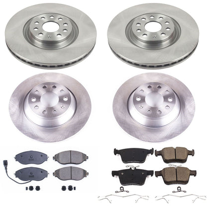 PowerStop 18-19 Volkswagen Tiguan Front & Rear Autospecialty Brake Kit (KOE8168)