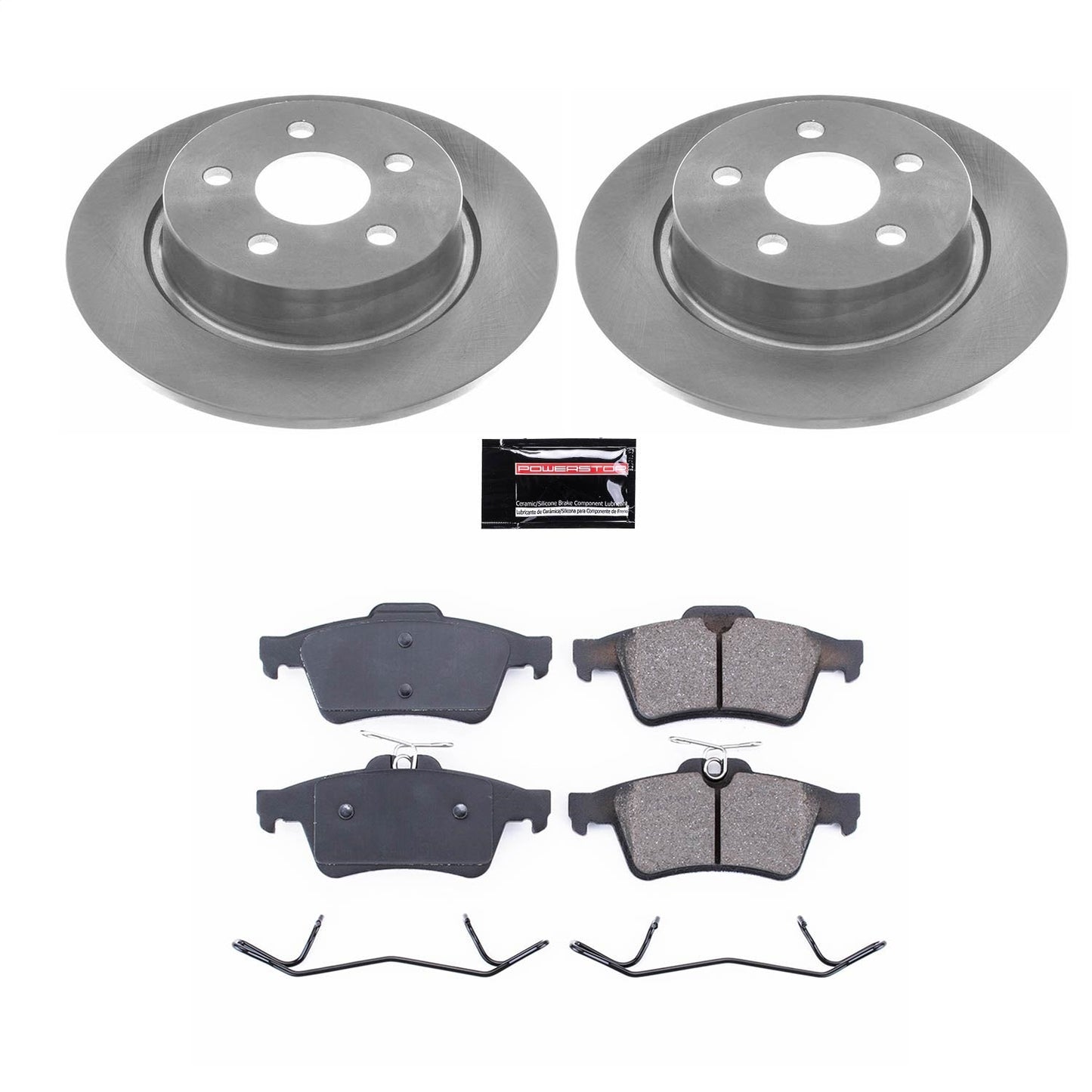 PowerStop 18-19 Ford Transit Connect Rear Autospecialty Brake Kit (KOE8176)