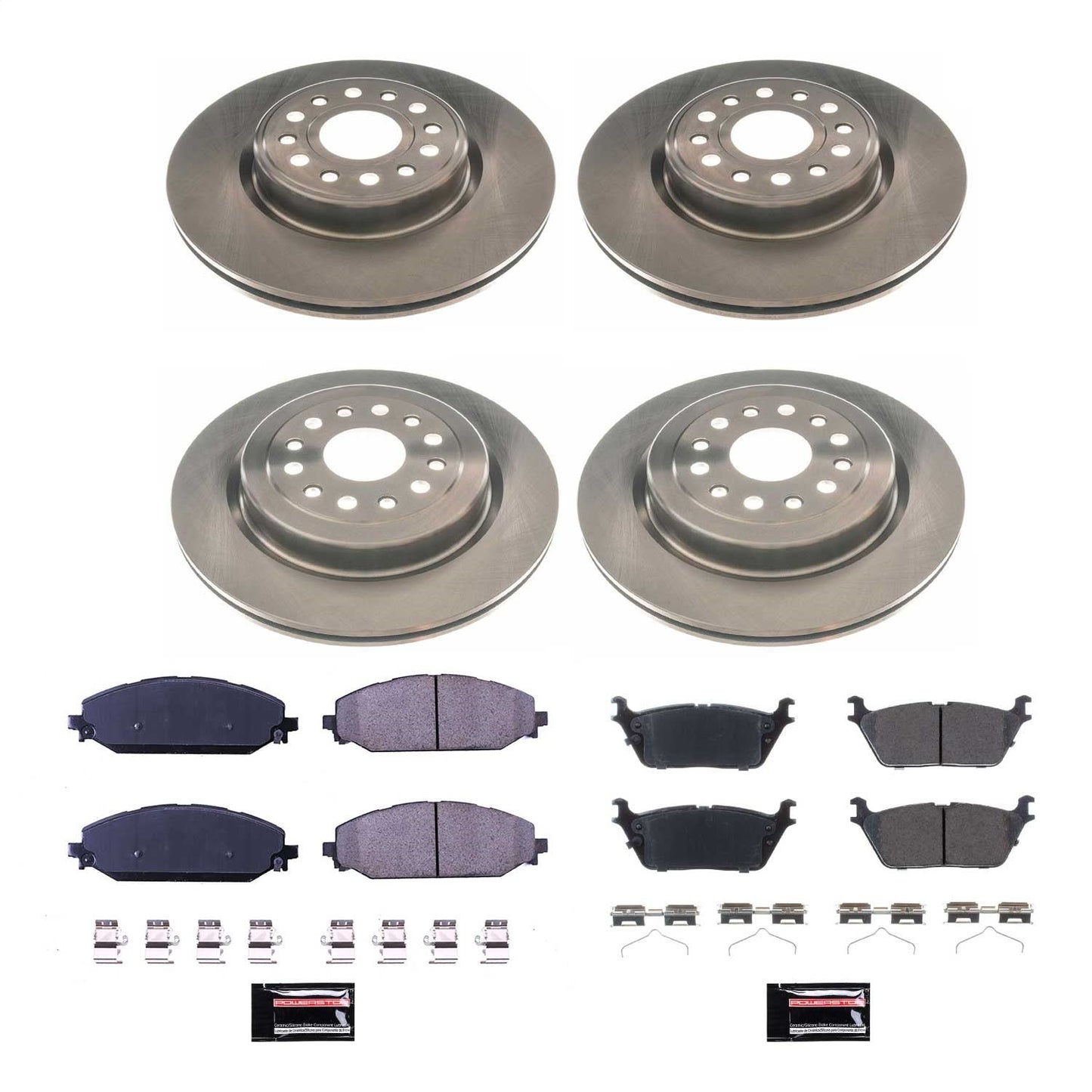 PowerStop 19-22 Ram 1500 Front & Rear Autospecialty Brake Kit (KOE8182)
