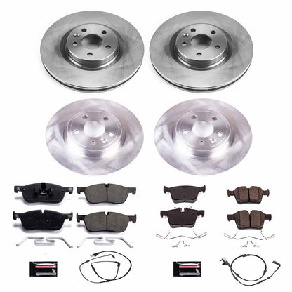 PowerStop 18-19 Land Rover Discovery Sport Front & Rear Autospecialty Brake Kit (KOE8198)