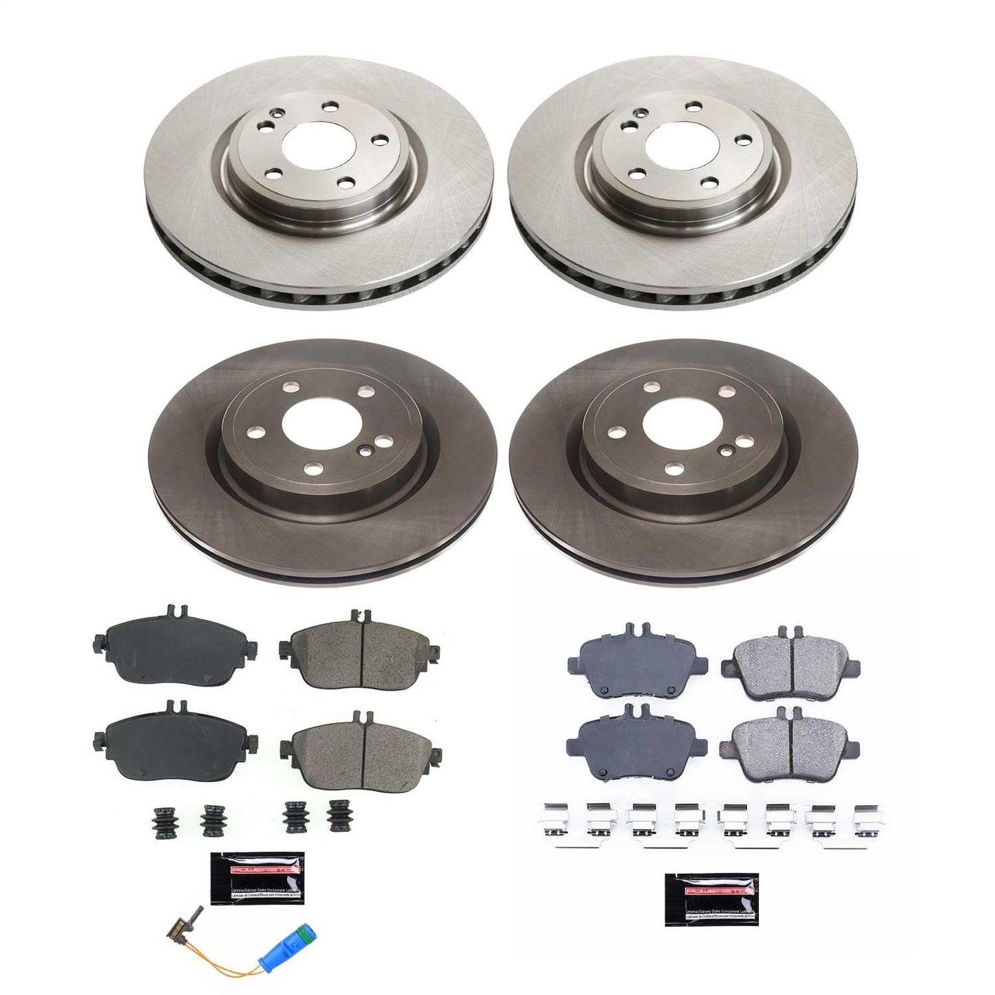PowerStop 18-19 Mercedes-Benz CLA250 Front & Rear Autospecialty Brake Kit (KOE8265)