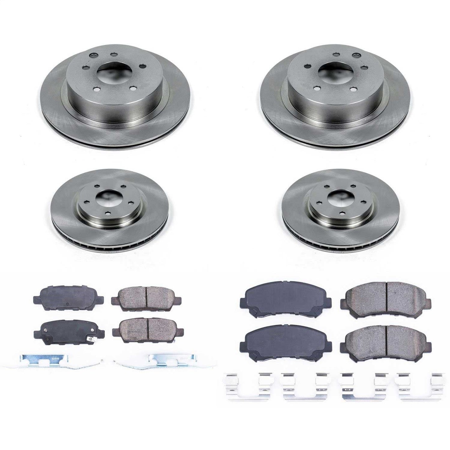 PowerStop 08-14 Nissan Rogue Front & Rear Autospecialty Brake Kit (KOE8268)