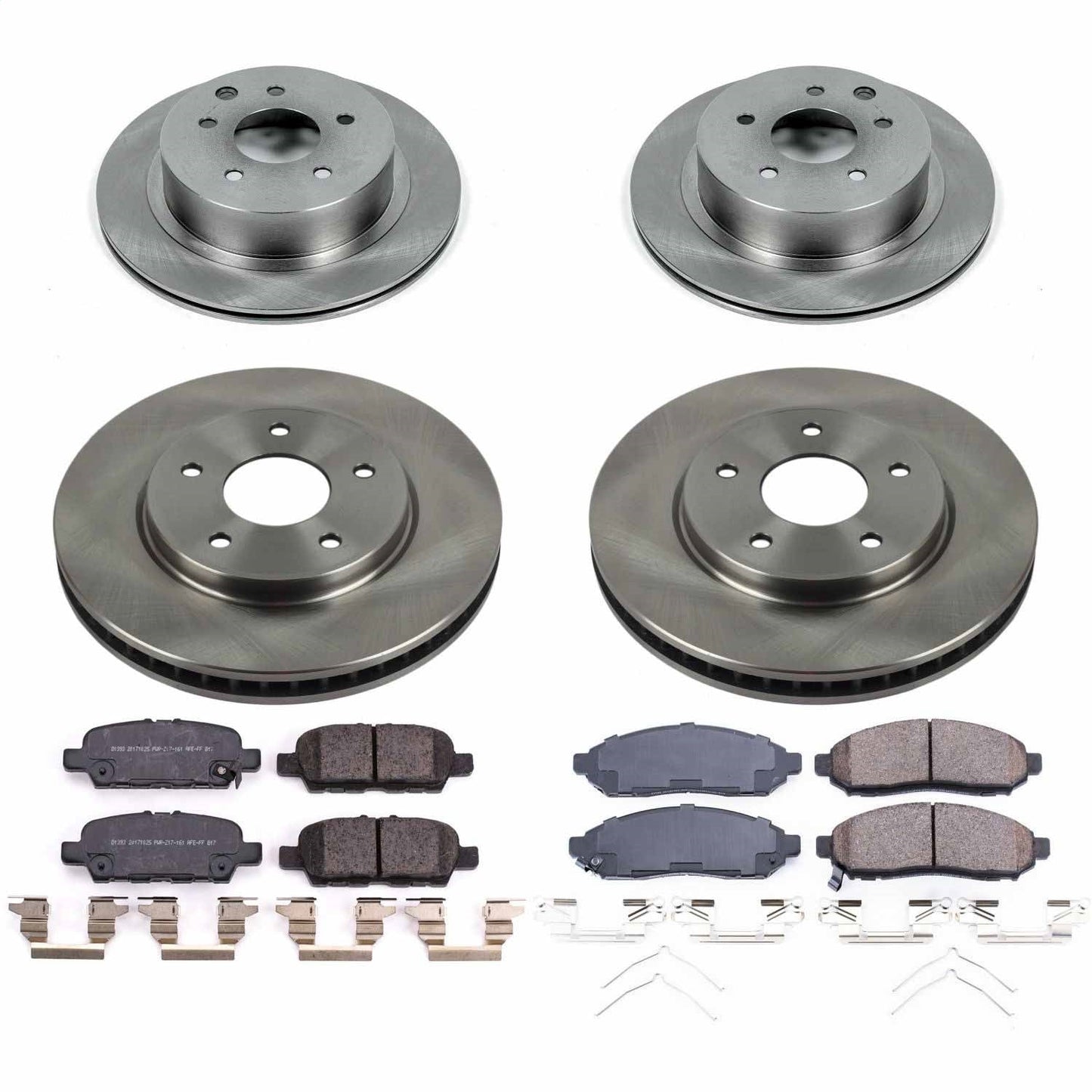 PowerStop 11-14 Nissan Leaf Front & Rear Autospecialty Brake Kit (KOE8272)