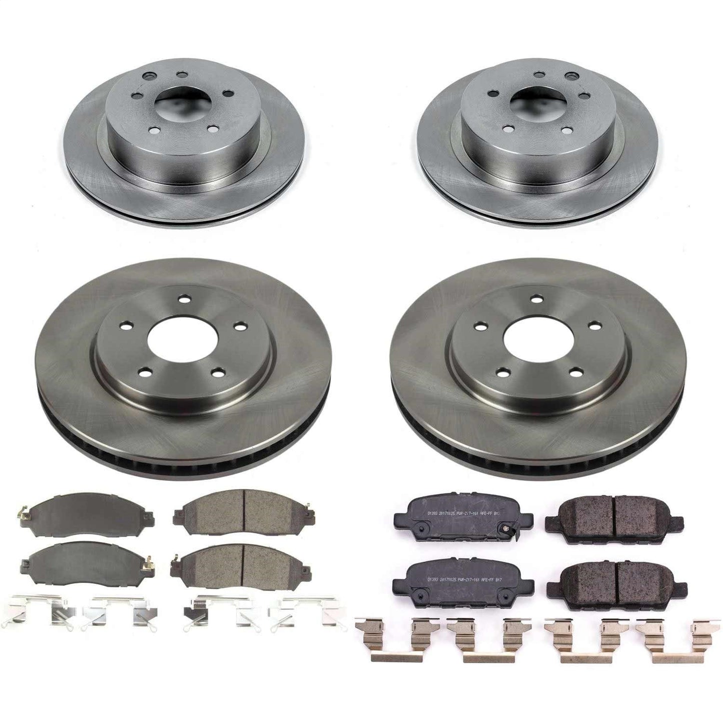 PowerStop 18-19 Nissan Leaf Front & Rear Autospecialty Brake Kit (KOE8273)