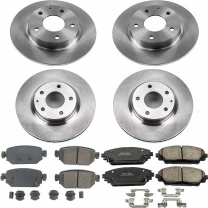 PowerStop 17-18 Mazda 3 Front & Rear Autospecialty Brake Kit (KOE8282)