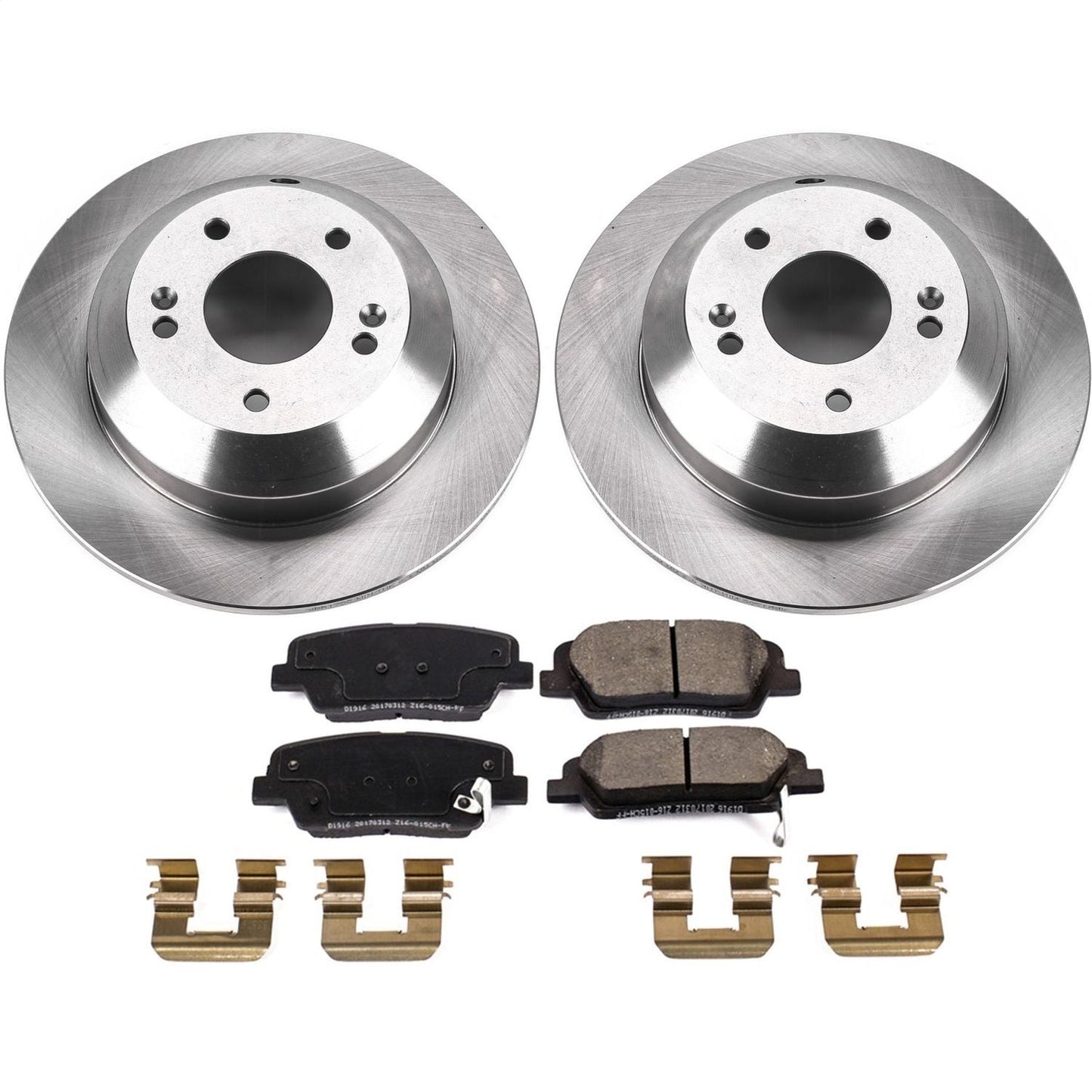PowerStop 2019 Hyundai Santa Fe XL Rear Autospecialty Brake Kit (KOE8283)