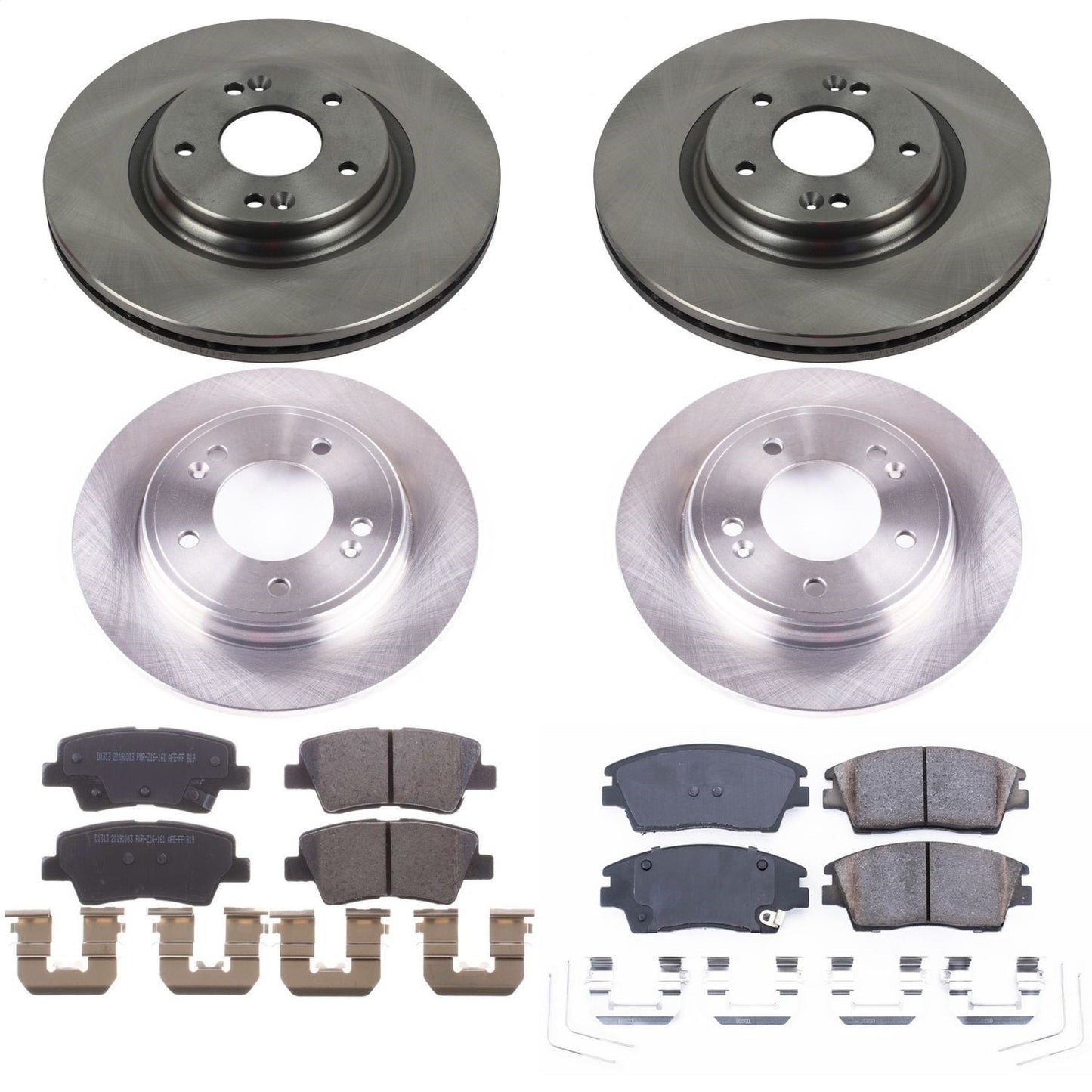 PowerStop 17-19 Hyundai Elantra Front & Rear Autospecialty Brake Kit (KOE8285)