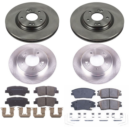 PowerStop 17-19 Hyundai Elantra Front & Rear Autospecialty Brake Kit (KOE8285)