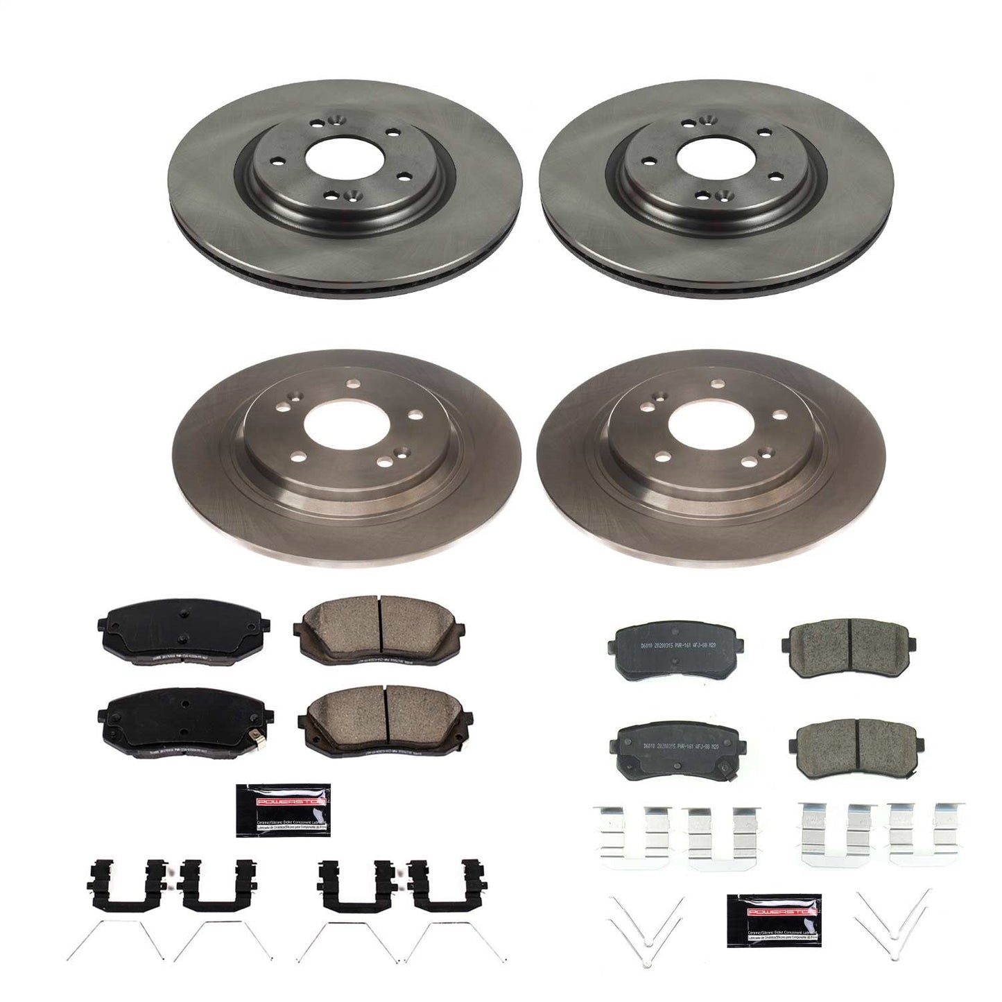 PowerStop 18-20 Hyundai Kona Front & Rear Autospecialty Brake Kit (KOE8286)