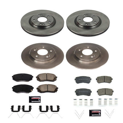 PowerStop 18-20 Hyundai Kona Front & Rear Autospecialty Brake Kit (KOE8286)